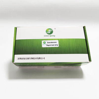 Zearalenone Toxin Rapid Mycotoxin Testing Kits 10min For Corn Wheat 1500pbb